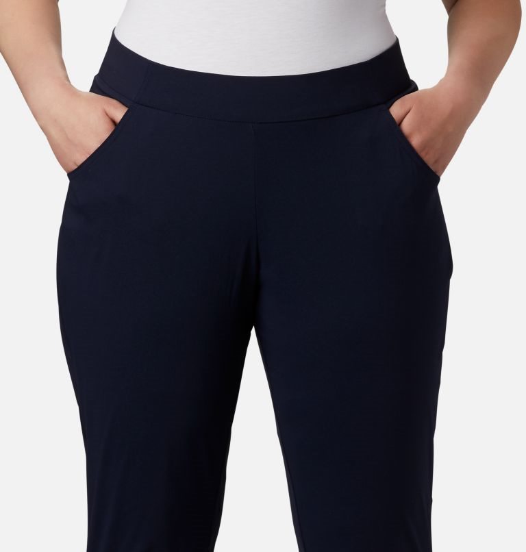 Pantaloni Columbia Anytime Casual Pull On Dama Bleumarin | Plus Size JOM8Q1790